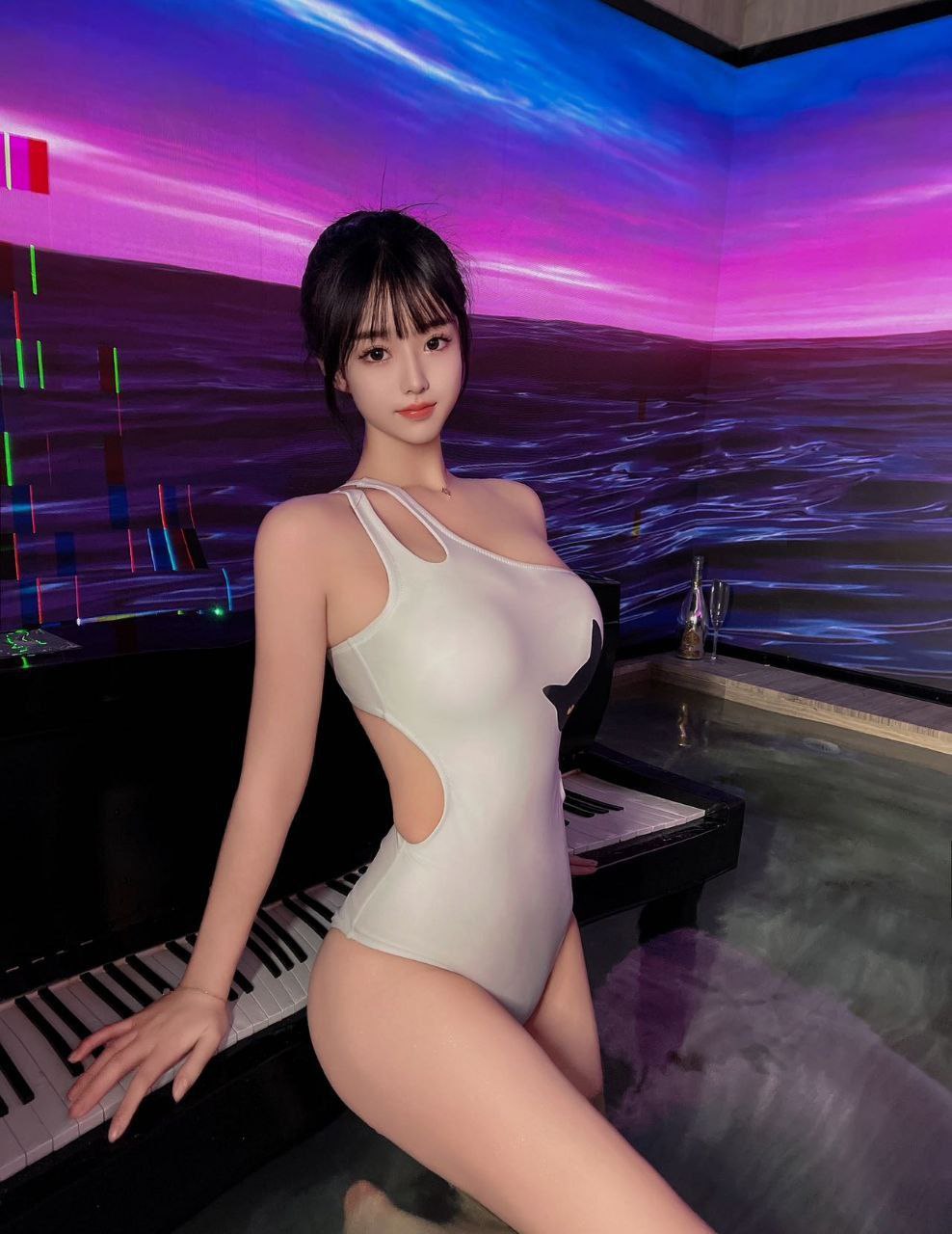 上海极品嫩模短期兼职身材极好真实前凸后翘粉嫩多汁