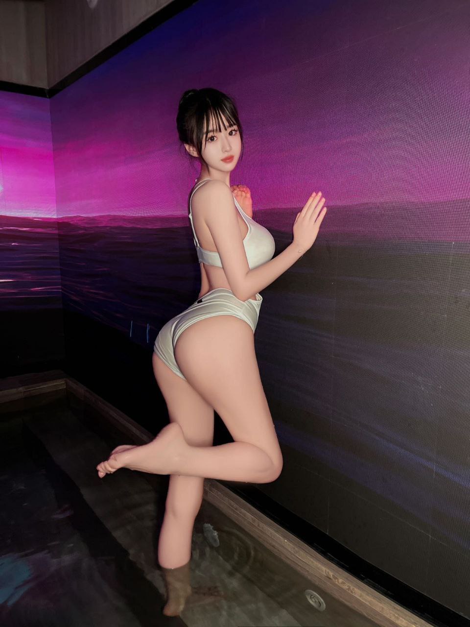 上海极品嫩模短期兼职身材极好真实前凸后翘粉嫩多汁